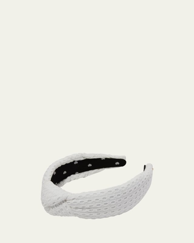 Eyelet Knotted Headband